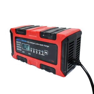 Chargeur de <span class=keywords><strong>batterie</strong></span> universel rapide et intelligent 12V 10A pour <span class=keywords><strong>moto</strong></span> et voiture, compatible LiFePO4 et plomb-acide, vente en gros - Product Image 3