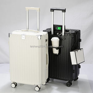 Meest Duurzame Bagage Sets Reizen Koffer Set 4 Wheel Soft Shell Bagage Set Carry Op <span class=keywords><strong>Trolley</strong></span> Reizen Koffer Met Wielen - Product Image 4