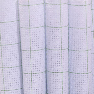 14CT facile à compter fil écologique vert grille <span class=keywords><strong>Aida</strong></span> tissu broderie point de croix tissu maison Textile imprimé motif 150cm - Product Image 2