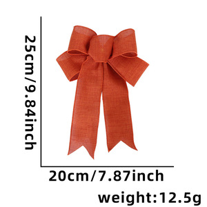 Lazos Decorativos Navideños al por Mayor para Envolver Regalos, Decoración Festiva para Fiestas y el Hogar - Product Image 6