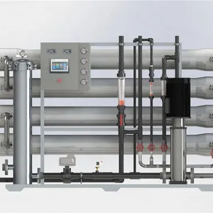Automatische SPS-Steuerung 8000lph River Underground Water Filtration System Purifier Umkehrosmose-Wasser aufbereitung maschine