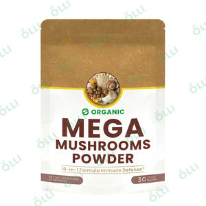 Органический порошок грибов OLLI OEM/ODM: чага, львиная грива, кордицепс, рейши — сертифицирован HALAL, ISO, KOSHER, высший сорт, для поддержки иммунитета - Product Image 3