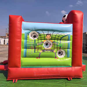 Outdoor kids <b>bounce</b> house commercial chateau gonflable inflatable soccer bouncy <b>castle</b> with slide - Product Image 5