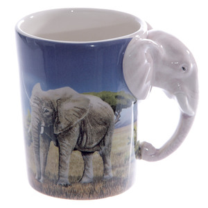 Lelyi-taza de agua de cerámica con flamencos, taza de leche <span class=keywords><strong>para</strong></span> el desayuno, estéreo, 3D, personalizada - Product Image 4