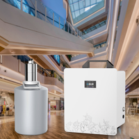 Diffuseur d'arômes professionnel électrique contrôlé par IoT pour bureau, en verre trempé métallique, 1000 ml, avec 1 an de support CVC pour huiles essentielles