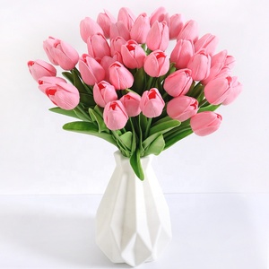 Tulipani Artificiali Tocco Reale all'Ingrosso per Decorazioni Nuziali e per la Casa - Product Image 2