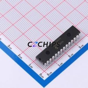 ชิปไอซีไมโครคอนโทรลเลอร์ของแท้/PIC18F24K22-I ใหม่/SP SPDIP-28ใหม่ (MCU/MPU/SoC) - Product Image 1