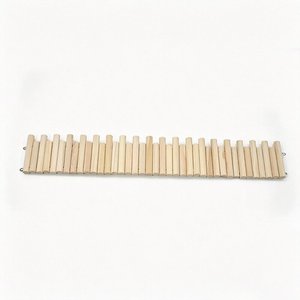 Recinto para hámster de madera maciza, jaula semicircular con escondite y pelota de ejercicio para área de juego interior para mascotas. - Product Image 2