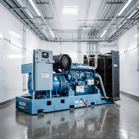 Groupe électrogène diesel à châssis ouvert de marque supérieure, fiable, avec moteur Weichai, triphasé 50Hz 60Hz, pour projets industriels et miniers