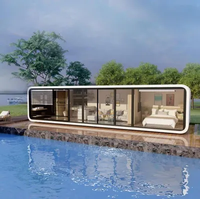 Maisonnette préfabriquée Apple Cabin de 20 pieds, maisonnette moderne, studio, conforme aux normes australiennes, bureau modulaire pour location en extérieur