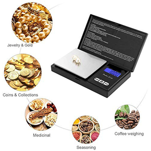J & <span class=keywords><strong>R</strong></span> logotipo personalizado portátil 200g 500g 0,01g 1000g báscula Digital de bolsillo pantalla táctil báscula Digital de alta precisión para joyería - Product Image 4
