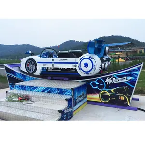 Amusement Era Spin Car Mini Flying Car Crazy Rides Trailer Mounted Flying Car Rides