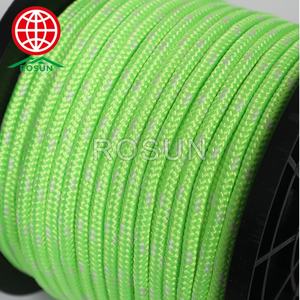 Luz nocturna fluorescente del fabricante, cuerda tejida de polipropileno PET, guía de tienda de campaña para exteriores y productos para acampar y senderismo - Product Image 4