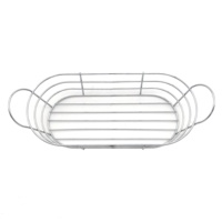 Panier ovale en métal pour fruits et pain, plateau à bonbons, panier de rangement pour fruits et pain, accessoires de cuisine