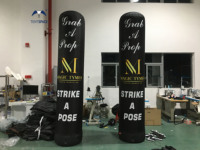 Colonne gonflable hermétique Tentspace avec éclairage LED pour la publicité, la promotion, les salons professionnels, les expositions, les événements, design personnalisé