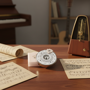 Alice Thirteen Tube Tuner Chromatic Metal Mouth Blowing Tuner Disc pour basse Ukulele Instrument Jinghu Erhu Fixed Toner - Product Image 1