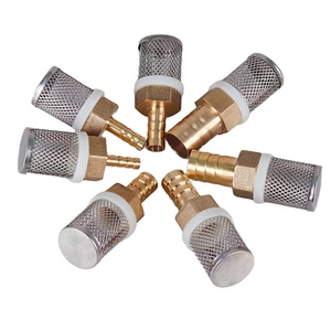 Garden Irrigation <b>Pump</b> Protection Hose Water Cleaning Stainless Steel Mesh Brass Filter1/2" Car Wash Tube Filter Strainer - Product Image 3