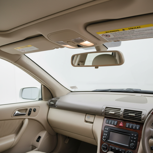 ฝาครอบกระจกบังแดดสีเบจสำหรับ Mercedes C Class W203 2001-2007 - Product Image 3