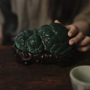เตาธูป Malachite, กระถางธูป, กระถางธูปสำหรับห้องชา, การศึกษา, ห้องโถงและห้องโถงอื่นๆ - Product Image 3