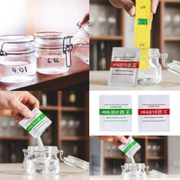 Solución de calibración del medidor de PH 4,00 pH Polvo de calibración 6,86 Solución de calibración 9,18 Solución de pH estándar Tampón