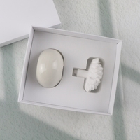 Diffuseur de parfum d'ambiance en cire de gypse céramique parfumée aux fleurs, fait main, écologique, pour huiles essentielles
