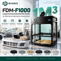 Imprimante 3D FDM grand format 1000*1000*1000 avec hauteur d'impression de 2000 mm pour studios d'artistes et ateliers de sculpture