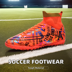 <span class=keywords><strong>Scarpe</strong></span> da calcio da uomo con Top alto da calcio <span class=keywords><strong>scarpe</strong></span> da calcio con lacci per estate inverno primavera-Sneakers sportive da squadra per adulti FG HG <span class=keywords><strong>TF</strong></span> - Product Image 3