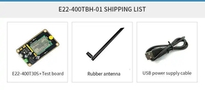 Ebyte E22-400TBH-01 LoRa <b>Module</b> <b>Rf</b> SX1262 SX1268 433MHz <b>Modules</b> Test Development Board Kits <b>Wireless</b> Transmitter Receiver - Product Image 4