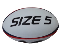 Ballon de rugby de marque personnalisée Ballons d'entraînement et de promotion personnalisés Vessie en latex de caoutchouc imprimé