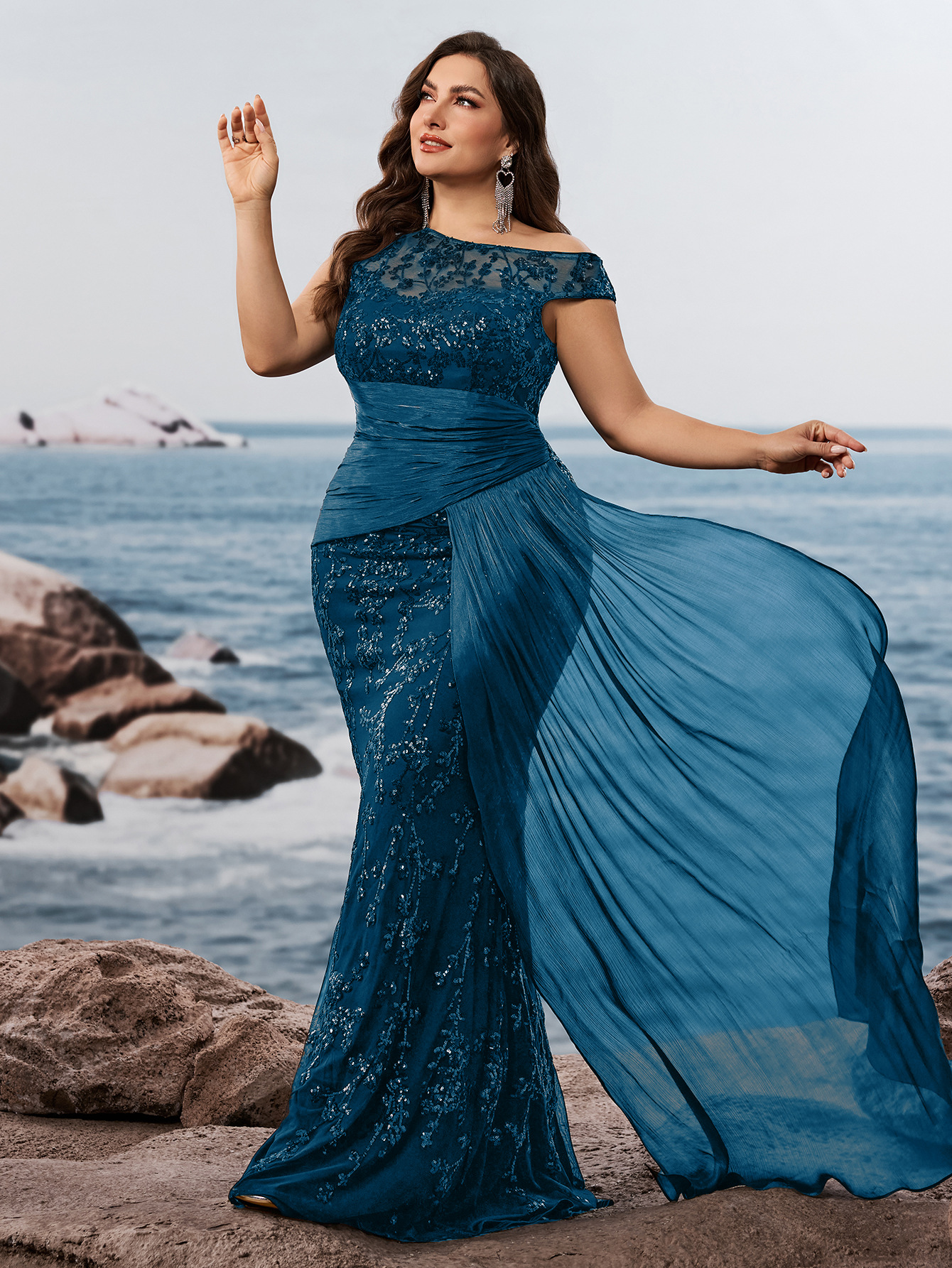 Trendy Gowns for Women Evening Dresses High Waist One-Shoulder Sequined Party Dresses Elegant Bridesmaid Dresses| Alibaba.com Trendy Gowns for Women Evening Dresses High Waist One-Shoulder Sequined Party Dresses Elegant Bridesmaid Dresses| Alibaba.com