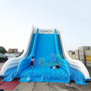 Tobogán inflable comercial de calidad para exteriores, castillo inflable gigante para niños, tobogán inflable gigante tipo Everest para exteriores - Product Image 2