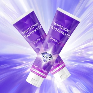 Marque privée OEM <span class=keywords><strong>dentifrice</strong></span> <span class=keywords><strong>violet</strong></span> <span class=keywords><strong>dentifrice</strong></span> dentaire brillant efficace <span class=keywords><strong>violet</strong></span> pour le blanchiment des dents dents blanc - Product Image 6