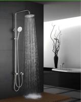 Ensemble de douche de robinet d'eau froide simple mural en acier inoxydable 304 de haute qualité pour la céramique moderne
