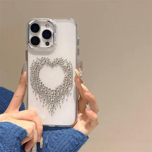 Funda <span class=keywords><strong>de</strong></span> teléfono <span class=keywords><strong>para</strong></span> <span class=keywords><strong>mujer</strong></span> diamante acrílico amor mantequilla mosca <span class=keywords><strong>para</strong></span> <span class=keywords><strong>Samsung</strong></span> S26 Ultra S25 Plus S24 FE S23 S22 S21 S20 <span class=keywords><strong>S8</strong></span> S9 S10 Plus Series - Product Image 4