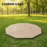 Tapis de camping naturel anti-sable à épaisseur ultrasonique, tapis d'herbe anti-humidité, lavable en machine, pour pique-nique et tente