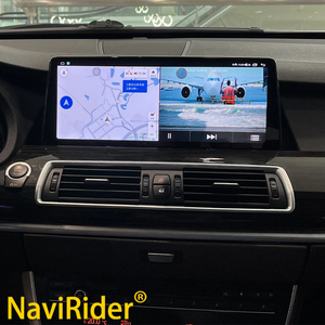 CarPlay Android Auto ขนาด 12.8 นิ้ว สำหรับ BMW ซีรีส์ 5 GT F07 ปี 2013-2017 ระบบนำทาง GPS เครื่องเล่นมัลติมีเดีย วิดีโอ เครื่องเล่นวิทยุติดรถยนต์ - Product Image 1