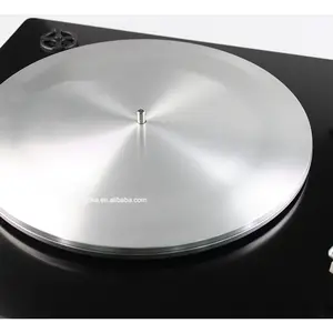 Reproductor de discos de vinilo Hifi sound LP EP, 2 velocidades, con almohadilla giratoria de aluminio