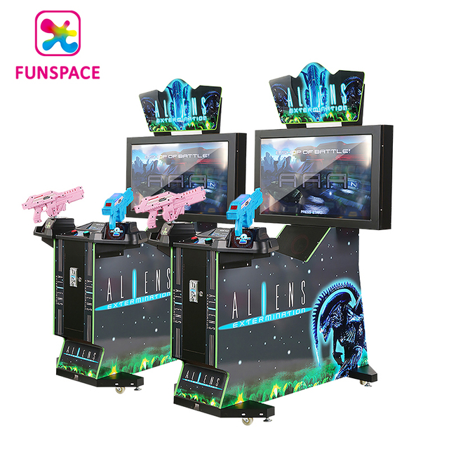 Indoor Gaming Room Amusement Equipment Coin Operated Games Shooting Simulator Arcade Game Machine