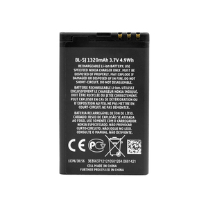 1320mAh BL-5J BL5J BL 5J batterie pour <span class=keywords><strong>Nokia</strong></span> 5230 5233 <span class=keywords><strong>5800</strong></span> 3020 XpressMusic N900 C3 Lumia 520 525 530 5900 - Product Image 5