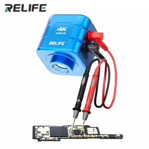 Caméra multimètre multifonction RELIFE MC2 avec affichage synchrone double <span class=keywords><strong>écran</strong></span> 4K/1080P, <span class=keywords><strong>outils</strong></span> de réparation de microscope - Product Image 3
