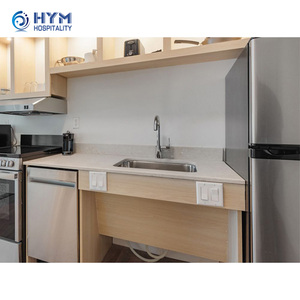Meubles de chambre d'hôtel de luxe écologiques en chêne massif modernes de la marque TownePlace Suites Marriot <span class=keywords><strong>Hyman</strong></span>, fabriqués en Chine, en promotion - Product Image 5