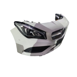 Para <span class=keywords><strong>Mercedes</strong></span> Benz <span class=keywords><strong>CLA</strong></span> Class C117/X117 parachoques delantero 13-19 kit de carrocería delantera <span class=keywords><strong>CLA</strong></span> 117 kit de carrocería delantera conjunto de boquilla delantera - Product Image 3