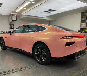 สติกเกอร์ติดรถทำจากพีวีซีไวนิลเคลือบเงาลายปะการังสีส้มสติกเกอร์ติดรถยนต์ชุดสีทองมหัศจรรย์ - Product Image 4