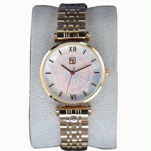 Montre pour femmes avec logo personnalisé OEM ODM, nouvelle montre de luxe pour femmes, étanche, en acier inoxydable, montre à quartz, montre-bracelet - Product Image 1
