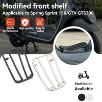 Porte-pédale en alliage d'aluminium compatible avec les accessoires de moto Primavera/Sprint 150 GTS300 & GTV