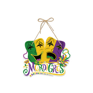 Carnaval MARDI GRAS Tema Palhaço Porta De Papel Pendurado Nova Chegada Decoração Cena Festa para o Halloween Ano Novo Dia das Mães Quente - Product Image 5