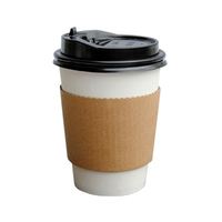 Manchons de tasses à café jetables écologiques en gros avec logo