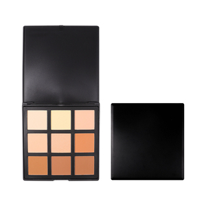 Fournisseur de cosmétiques pour le visage de haute qualité, 9 couleurs, étiquette privée, poudre pour le visage personnalisée, meilleure poudre pour le visage, <span class=keywords><strong>palette</strong></span> de maquillage correcteur - Product Image 6