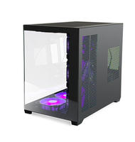 Nouveau produit : Boîtier d'ordinateur de jeu ATX Tower en verre trempé, boîtier CPU, boîtier d'ordinateur de bureau, boîtier de PC de jeu