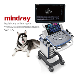 Système d'échographie vétérinaire Mindray Vetus 5 avec moniteur LED HD de 21,5 pouces et écran tactile de 13,3 pouces - Product Image 2